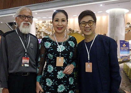 Nghệ sĩ chia sẻ tại Liên hoan phim Việt Nam lần thứ XXI