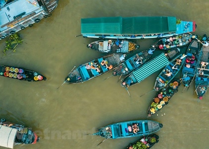 Chợ nổi ở Đồng bằng sông Cửu Long: Nét văn hóa đặc sắc