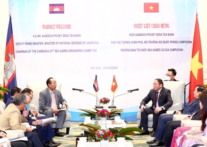 Tiếp Phó Thủ tướng Cam pu chia, Bộ trưởng  Nguyễn Văn Hùng:  “Việt Nam...