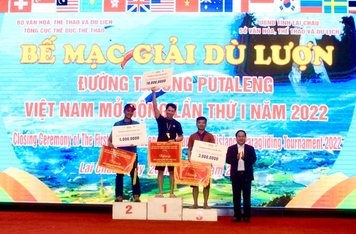 Bế mạc Giải Dù lượn đường trường PuTaLeng Việt Nam mở rộng