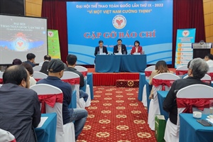 Đại hội Thể thao toàn quốc lần thứ IX: Vì một Việt Nam cường thịnh