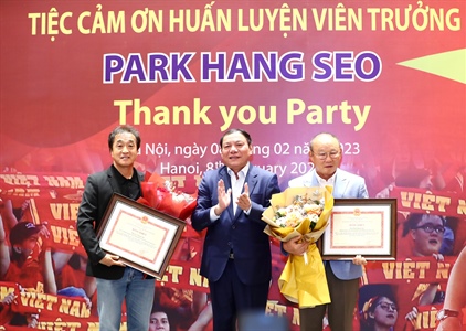 Bộ trưởng Nguyễn Văn Hùng:  Những kinh nghiệm của HLV Park Hang – seo...