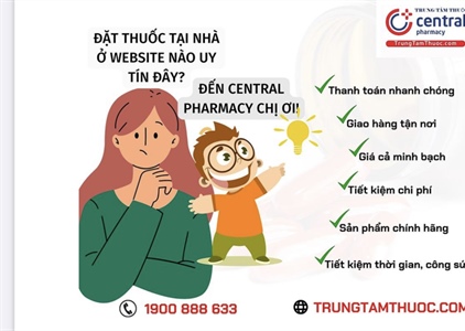 Trungtamthuoc.com - webiste đặt thuốc nhanh chóng, an toàn, tiện lợi