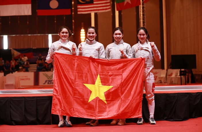 Vượt mốc 100 HCV, Việt Nam tiếp tục dẫn đầu SEA Games 32