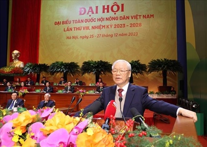 Phát biểu của Tổng Bí thư Nguyễn Phú Trọng tại Đại hội đại biểu Hội...