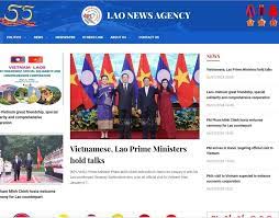 Truyền thông Lào đưa tin đậm nét về mối quan hệ đặc biệt Việt Nam - Lào