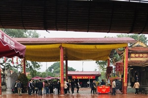 Quản lý, tổ chức lễ hội tại Đền Trần Thương, Lảnh Giang (Hà Nam): Giám sát, xử lý nghiêm những bất cập nảy sinh